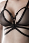 Preview: GREY VELVET 4-part Garter-Bandage-Set