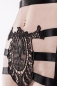 Preview: GREY VELVET 2-teiliges Harness-Set