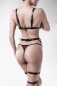 Preview: GREY VELVET 3-part Harness Set