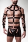 Preview: GREY VELVET Harness Set MEN