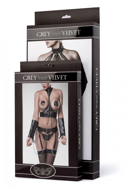 GREY VELVET Erotik-Set