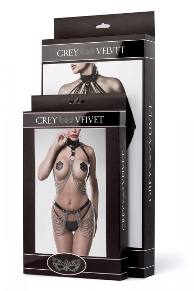 GREY VELVET 2-teiliges Straps-Set